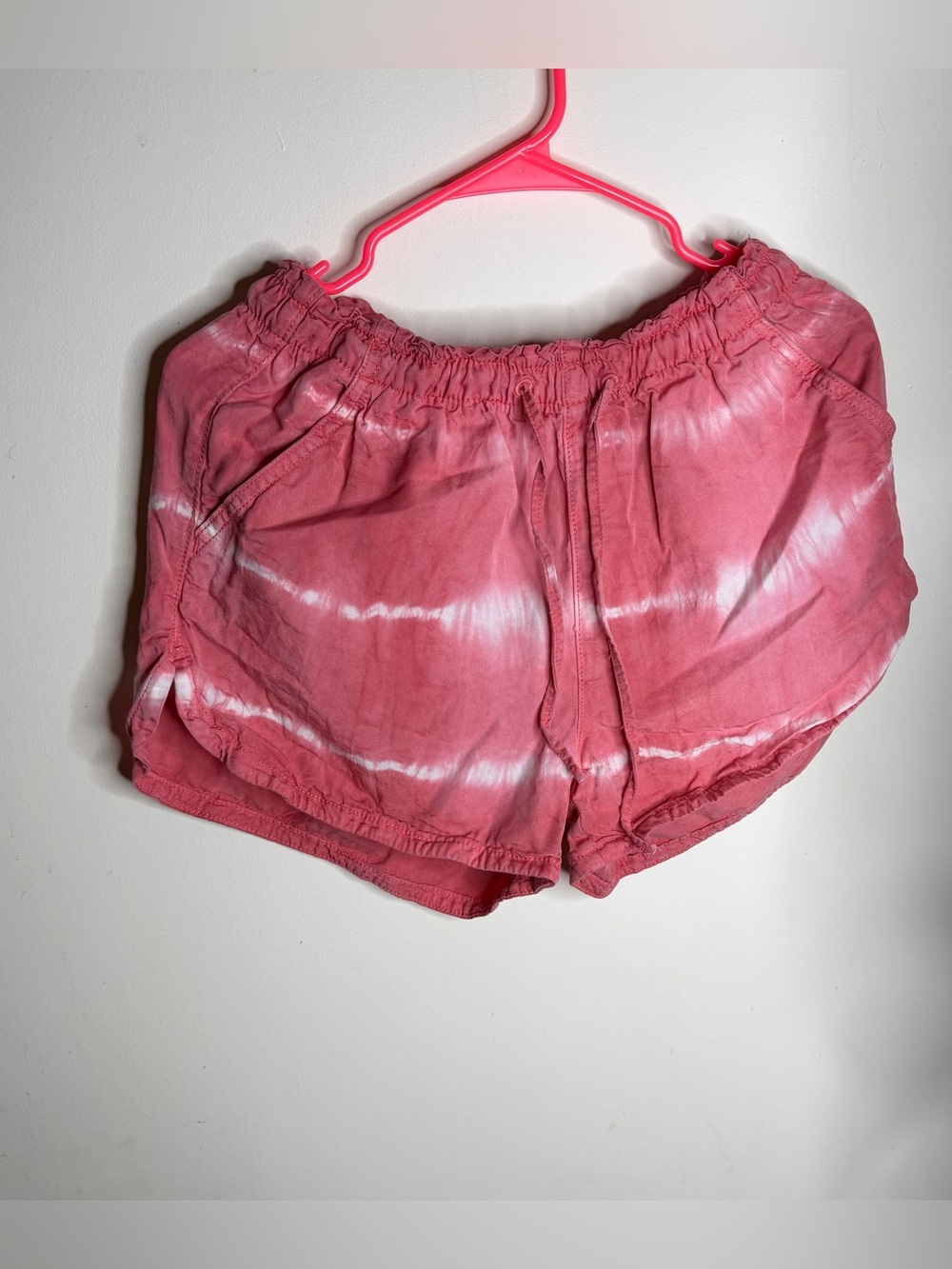 American Eagle Outfitters Pink Tie-Dye Shorts